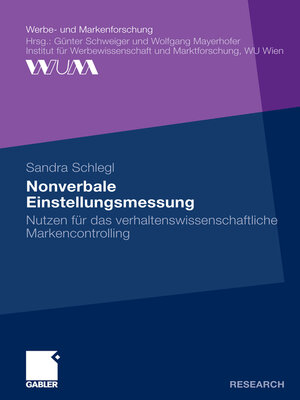 cover image of Nonverbale Einstellungsmessung